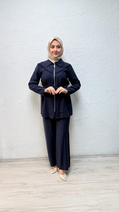 Nival Tensel Pantolonlu Takım