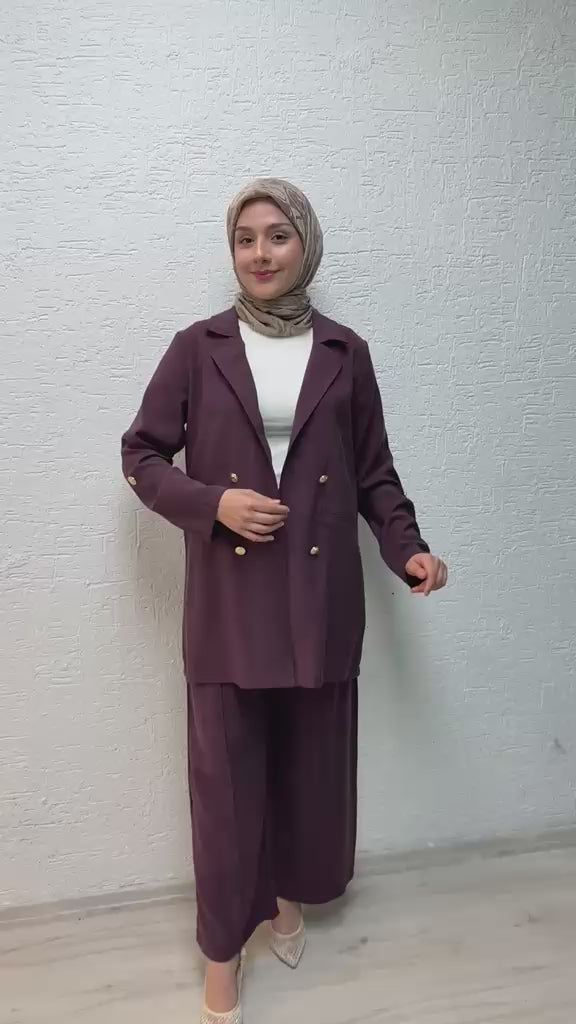 Noshe Ceketli Qupra Takım